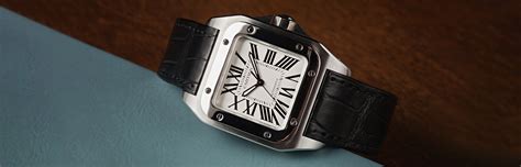 montre cartier santos 100|cartier santos watch size guide.